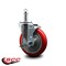 Service Caster Regency 4605MPBX Replacement Caster with Brake REG-SCC-GR20S514-PPUB-RED-TLB-845 - alternate 2